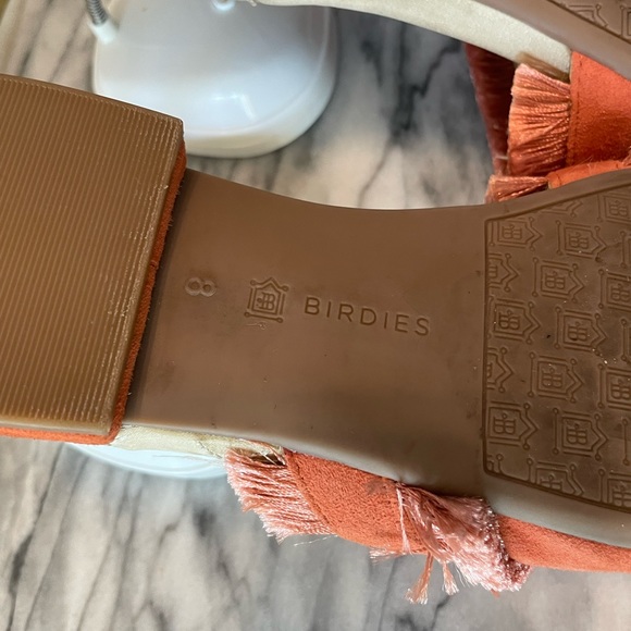 Birdies Ani fringe quilted mule flats. Size 8 - Picture 7 of 14